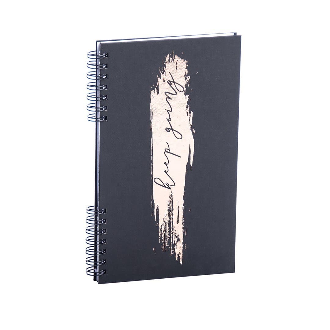 Keep going - muistivihko small - LuKLabel