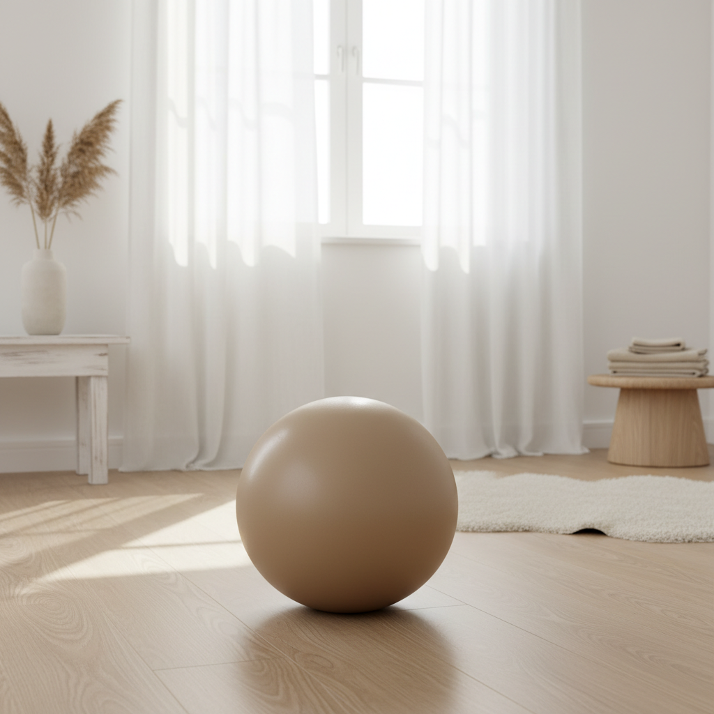 Mocha Beige Pilates Ball